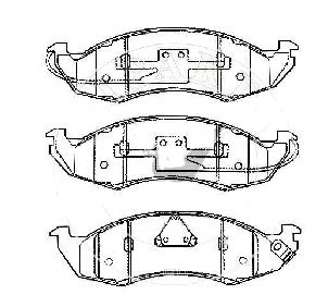Ceramic China Manufacturer Auto Parts Disc Brake Pad for Odessy