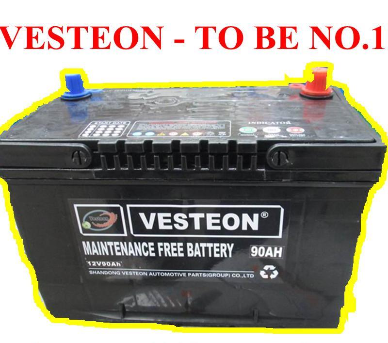 Maintenance Free Car Battery N90 with ISO, CE, Soncap, CQC