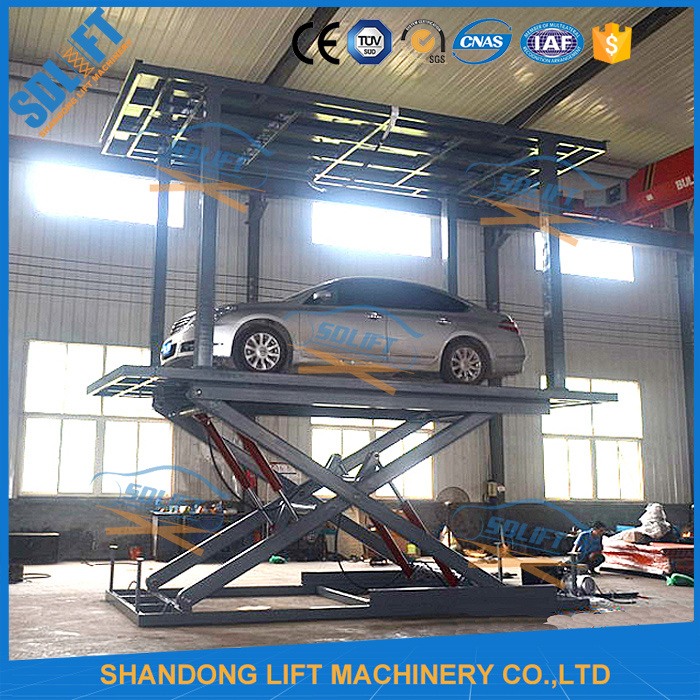 Double Platform Car Scissor   Lift