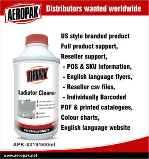 Aeropak Radiator Cleaner 500ml High Quality