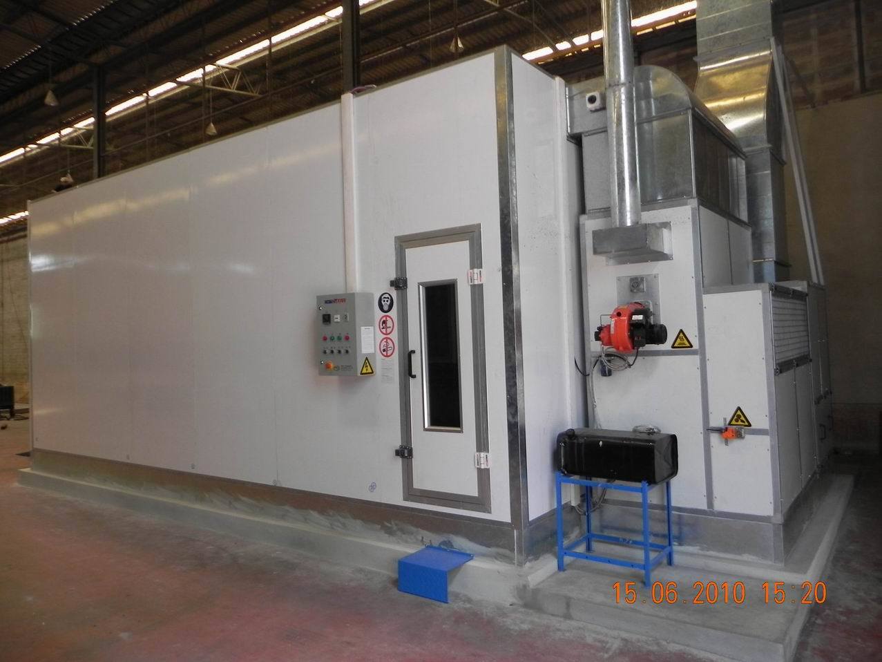 Downdraft Furniture Painting Oven Spray Booth Industrial Paint Booth