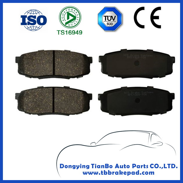 High Quality Car Accessory Auto Brake Pads Rd923 for Toyota Pontiac