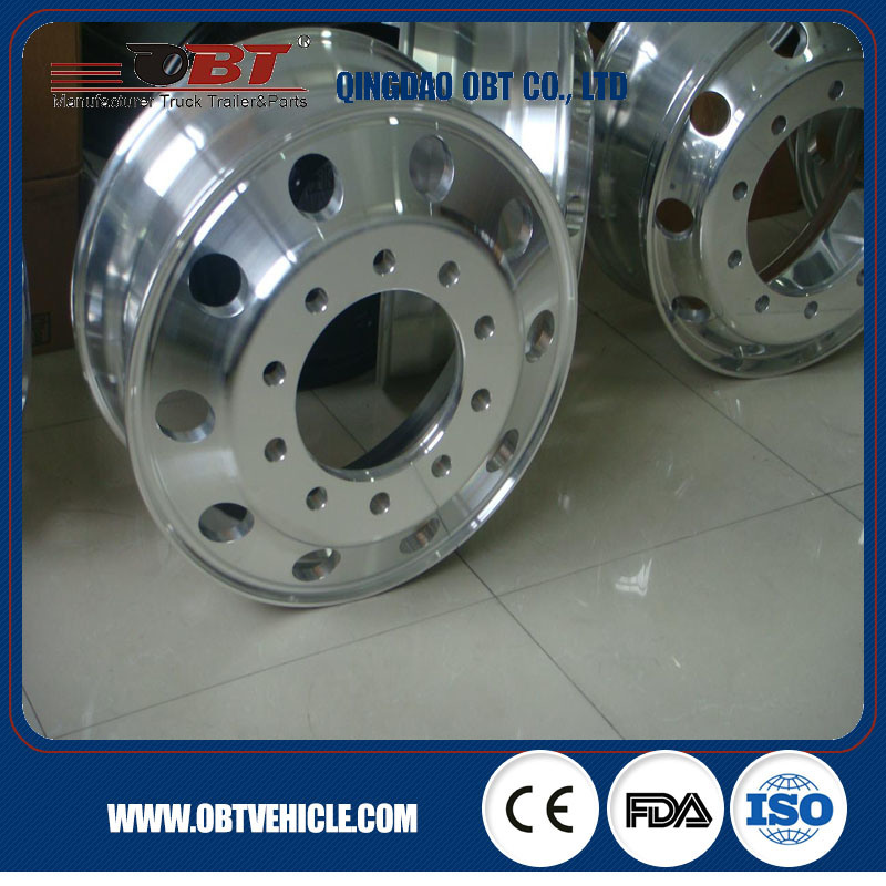 China Supplier Machined Truck Aluminum Wheels Rim