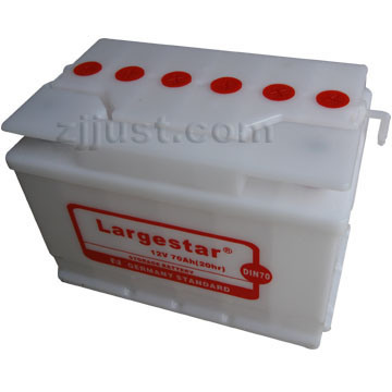 Dry DIN Car Battery 12V 70ah DIN70