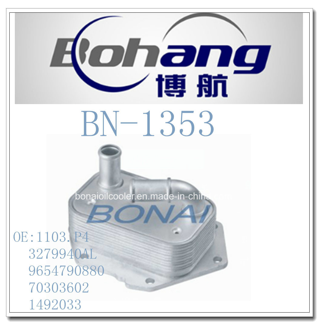 Bonai Auto Spare  2.2 Oil Cooler (1103. P4/3279940AL/9654790880/70303602/1492033) for Ford Transit Mk7 Mk8