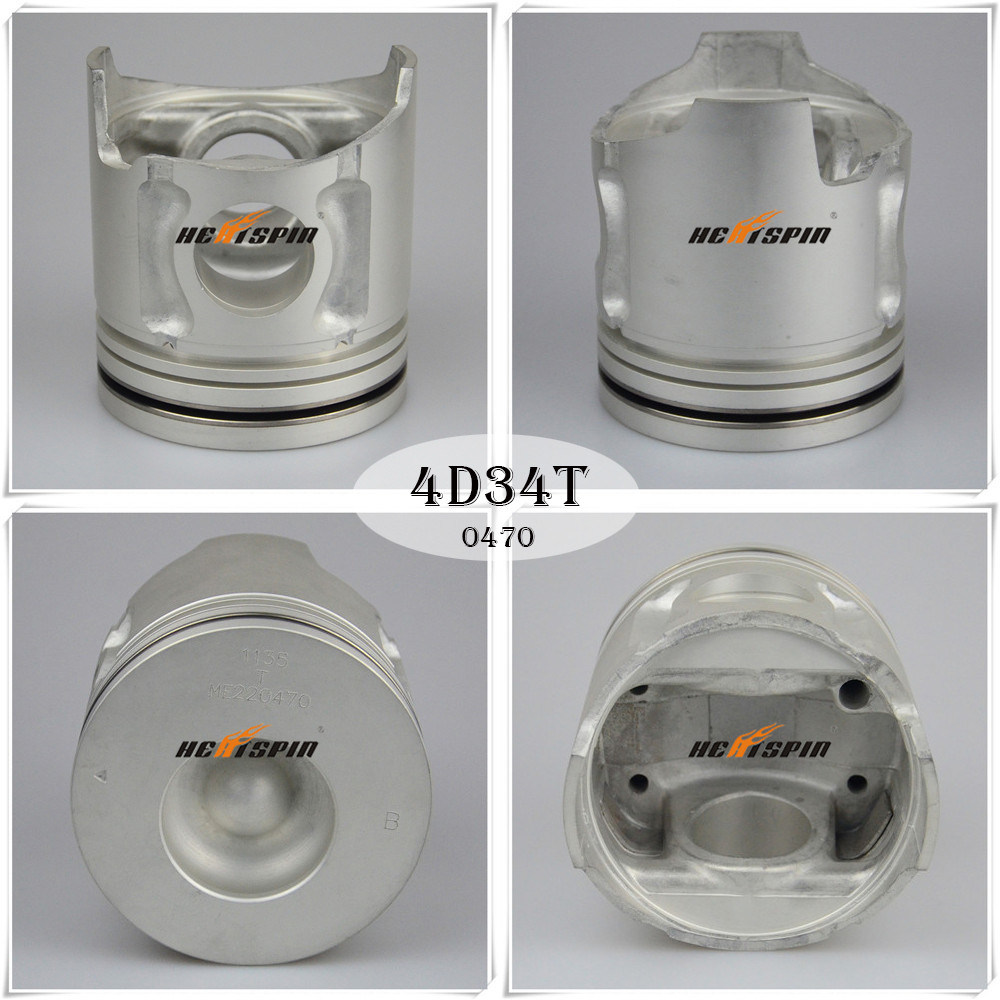 Japanese Diesel Engine Auto Parts 4D34t Piston for Mitsubishi with OEM Me220470