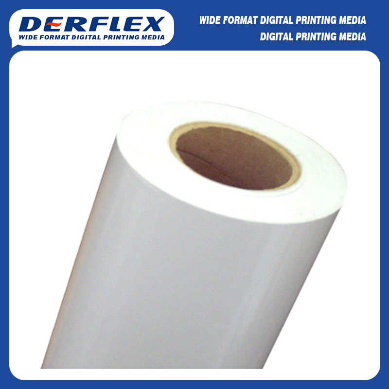 Latex Print White PVC Self Adhesive Vinyl Media