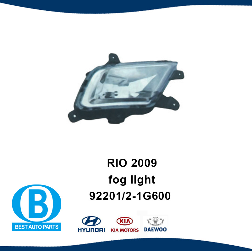 KIA Rio 2009 Foglight 92201-1g600 92202-1g600 Auto Parts Supplier