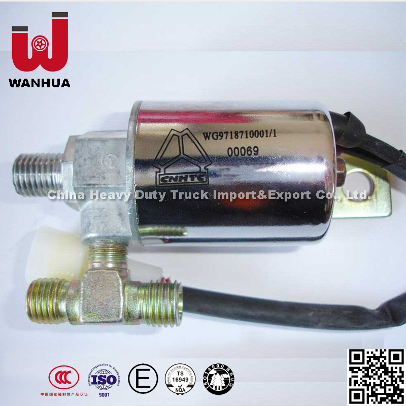 Sinotruk HOWO Air Horn Solenoid Valve (Wg9718710001) Spare Parts ...