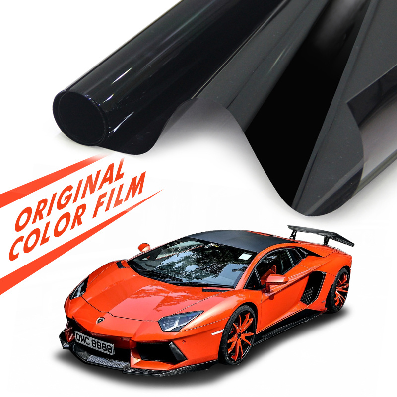 Zsmell Car Window Tint Film Black Insulation Solar Charge Controller Heat Rejection Solar Control Window Films