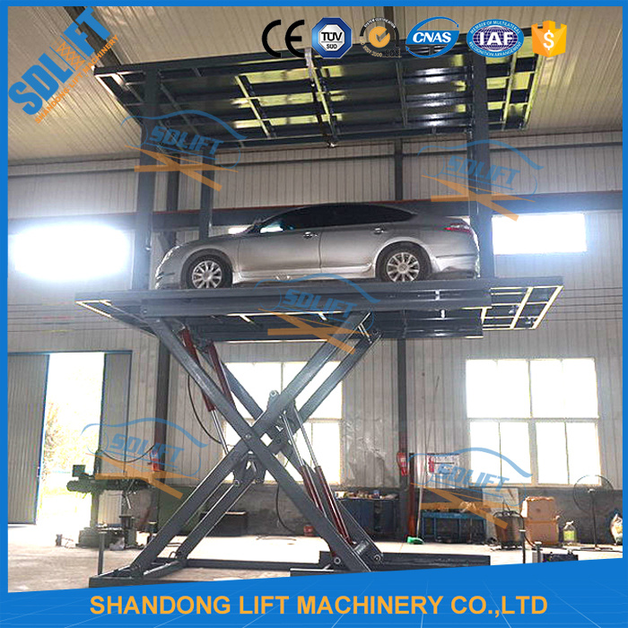 Hydraulic Cylinder Scissor Car Lift System