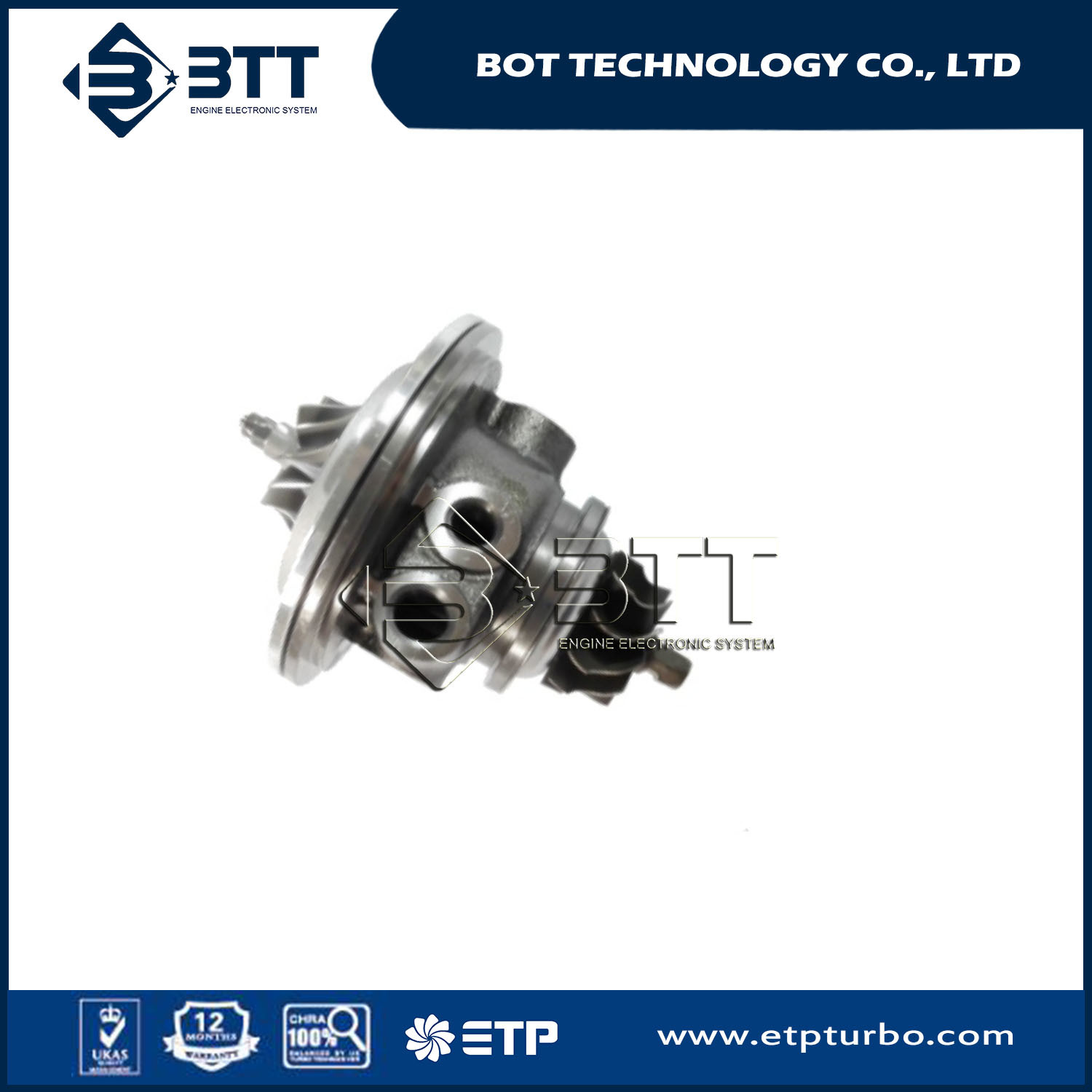 Turbocharger Core Cartridge Chra 53039880014/53039880038/ K03 5303-710-0507 Renault	Laguna/Megane/Espace 1.9dti	F9q710/716/722/734