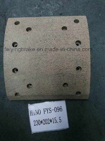 Brake Lining for Hino Zy R-1 Hino