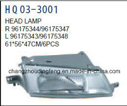 Headlight/Head Lamp for Chevrolet Cielo/Nexia 1996. Aftermarket Replacement