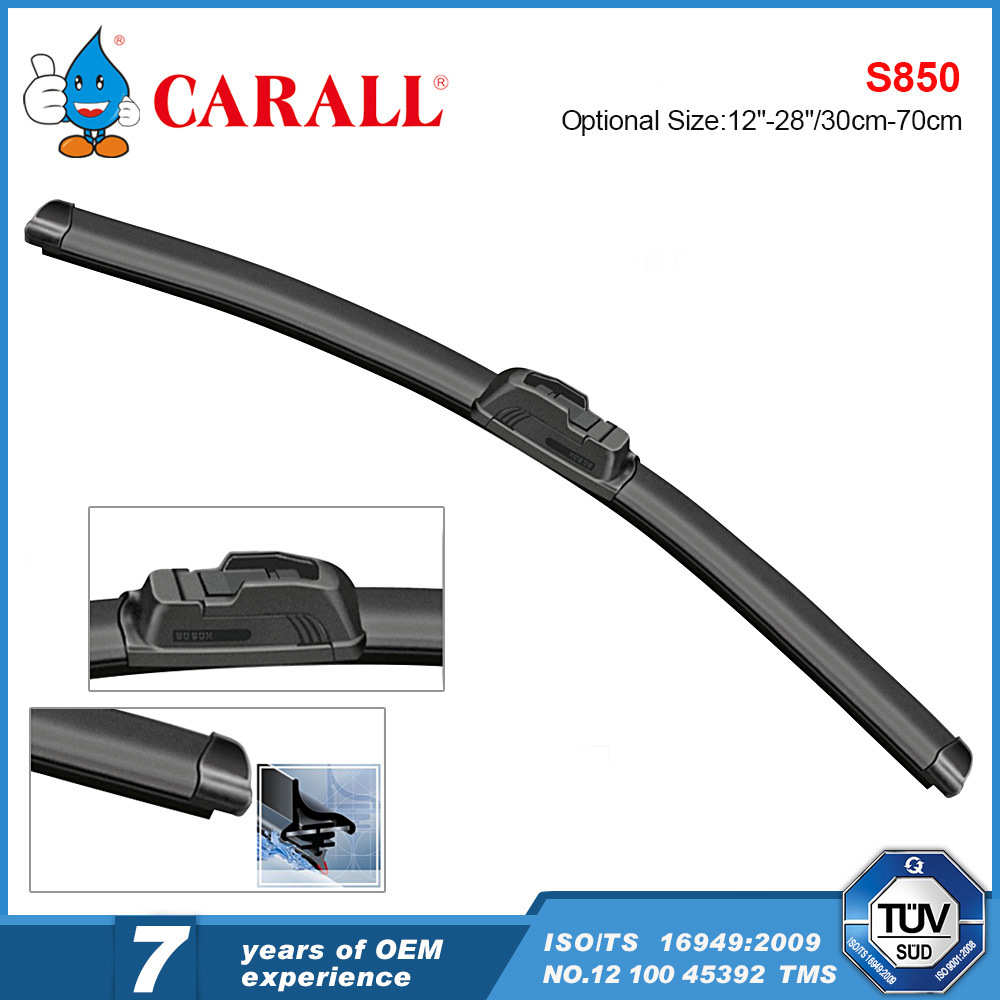Natural Rubber Refill Universal Winshield Wiper Blade Easy to Install