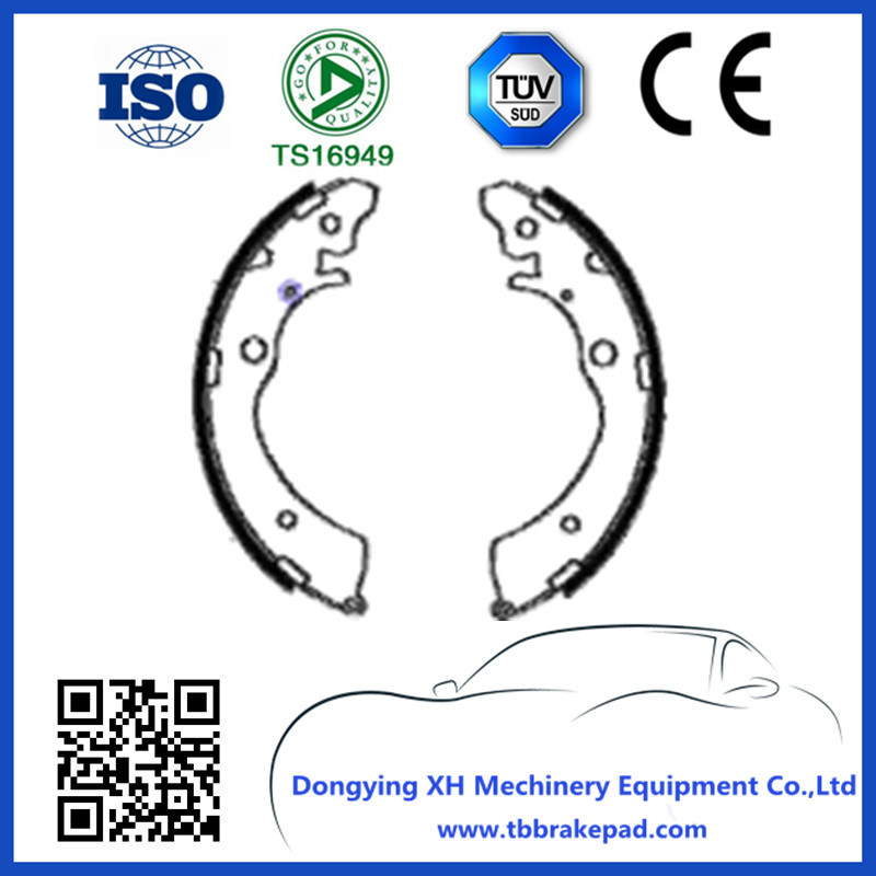 Wear Resistant High Performance Low Noise Auto Brake Shoe H8845