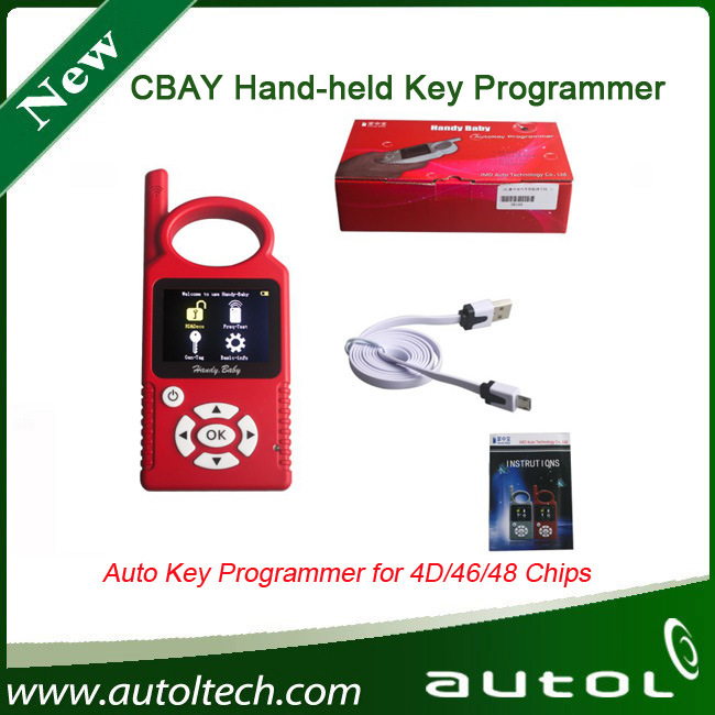 Cbay Jmd Handy Baby Car Key Copy Auto Key Programmer for 4D/46/48 Chips