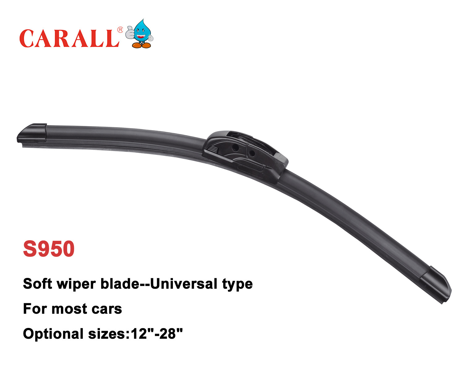 3 in 1 Soft Wiper Blade, Universal Type (S950)