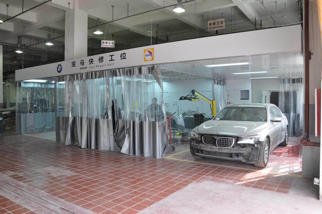 Large Air Capacity Automotive Paint Prep Stations
