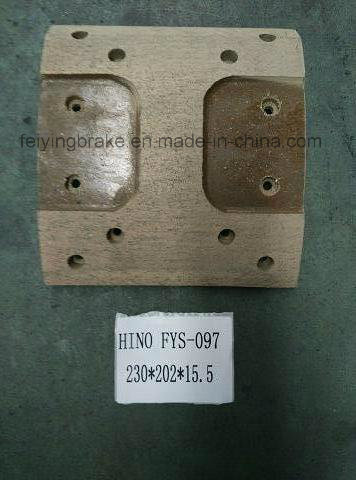 Rear Brake Lining for Hino Truck