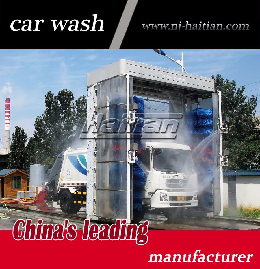 Automatic Garbage Truck Washing Machine with Italy Brushes