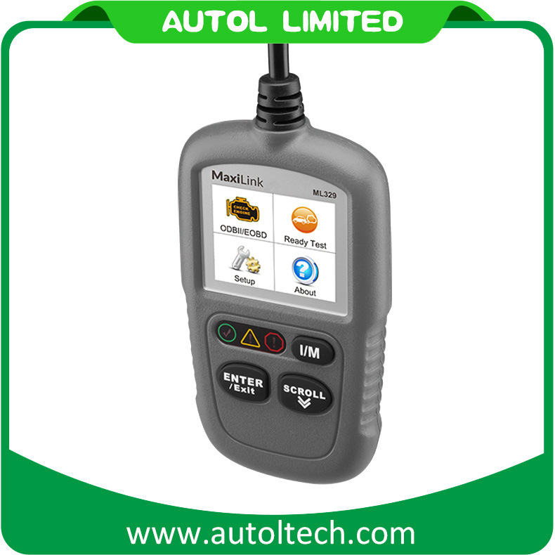 2017 New Arrived Autel Maxilink Ml329 Updated Version of Auto Scan Tool Autel Al319 Car Code Reader Maxilink Ml329 Supoort Mulit Languages