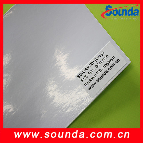 120g Grey Glue Self Adhesive Vinyl