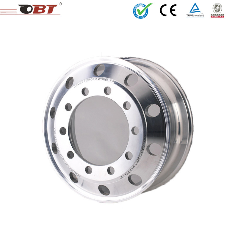 Obt Truck Trailer Forged Aluminum Rim Wheel for Hot Sale