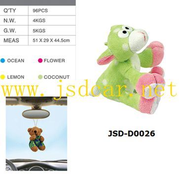 Hot Sale Car Plush Pendant, Car Air Freshener (JSD-D0026)