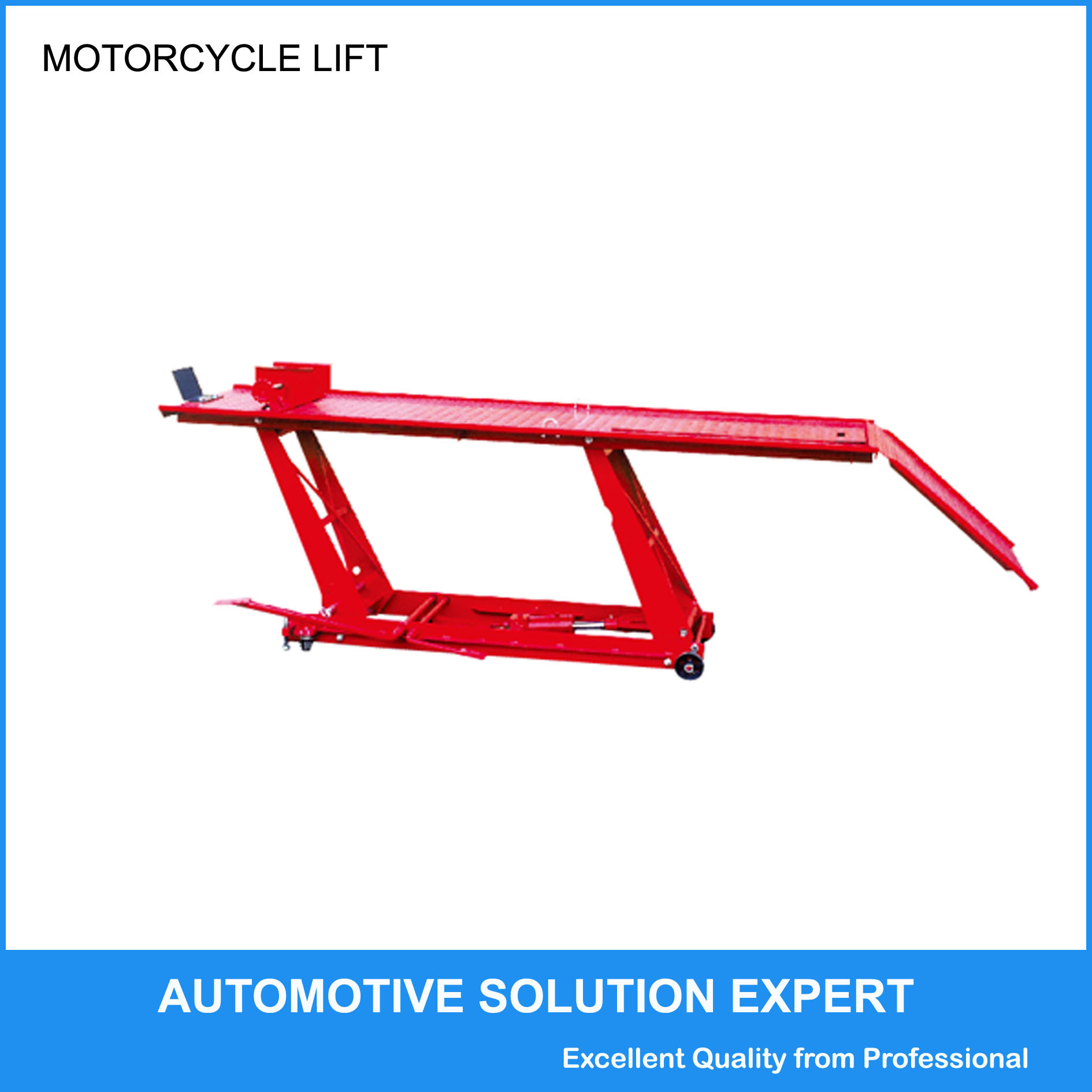 Italy Design Good Quality Hydraulic Motorcycle Lift Table