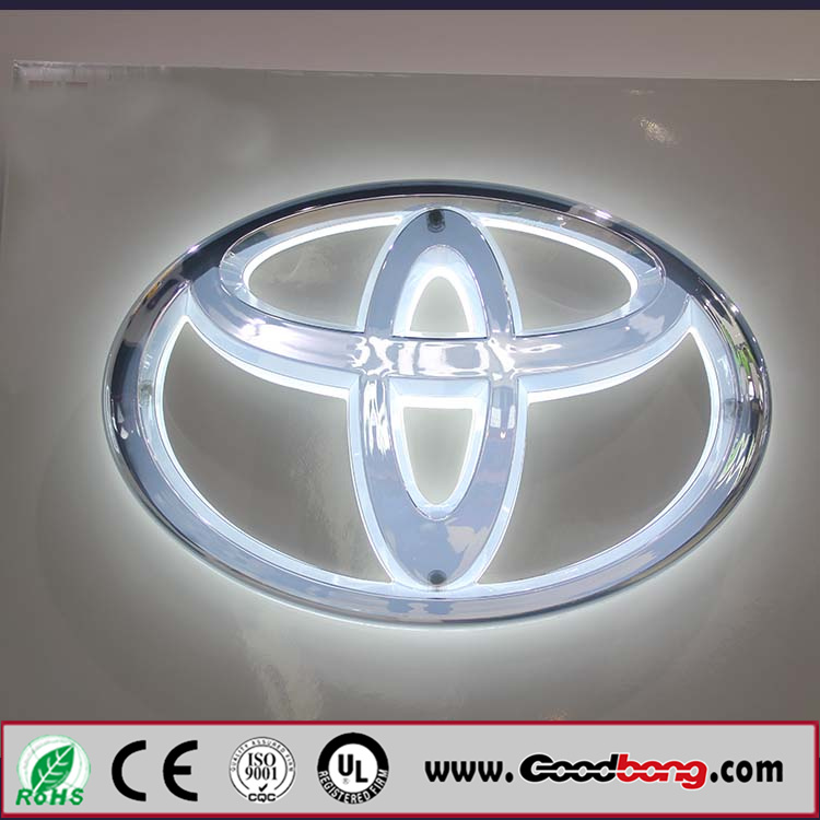 Vacuum Forming Company Car Logo Sign and Auto Logo Car Logo Signboard Signage