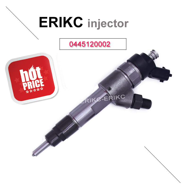 Erikc 0445120002 Bosch Injector Nozzle Original Common Rail Ineyctor 0 445 120 002 Diesel 5001849912 0986435501 500384000 Injector for Renault FIAT