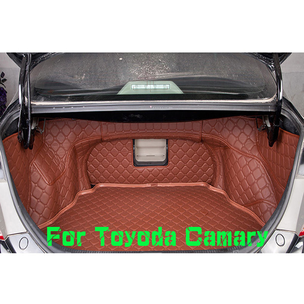 Fly5d Car Trunk Mat Cargo Boot Liner Mats Waterproof for Toyota Camry 2012-2016