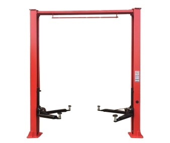 Hot Sale Clear Floor Two Post Car Lift