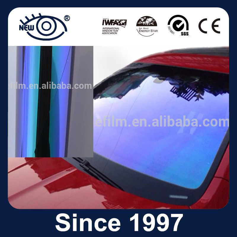 Professional Manufacturer Fashion Sun Protection Colorful Chameleon Window Film