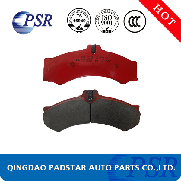 Factory Price Auto Brake Pads for Japanese D949 (Nissan/Toyota)