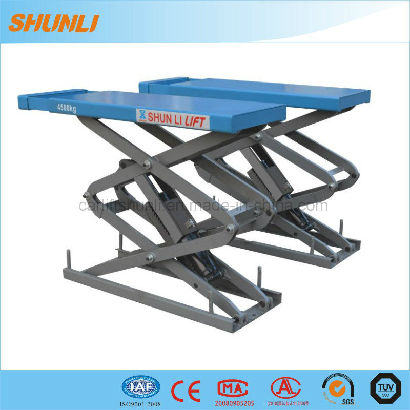 5tons Double Hydraulic Scissor Vehicle Scissor Lift