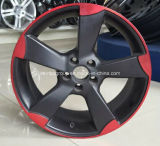 Matt Black Red Line Car Aluminum Alloy Wheels for Audi
