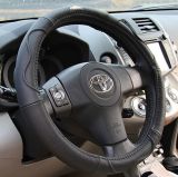 Bt 7234 Innoxious and Real Cowhide Wear-Resisting Boutique Steering Wheel Cover