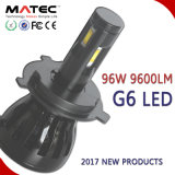 96W/9600lm Hb4 Lamp Kit Beam Bulbs LED H4 Headlights 12V/24V Upgrade 6000k