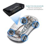 Aftermarket Auto Accessories TPMS Tire Pressure Monitoring System Wireless Solar Powered Monitor with Internal Sensors