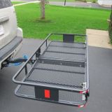 Cargo Rear Hitch Mount Luggage Carrier Basket
