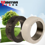 40*16*30 (1016X406.4X762) Press on Solid Forklift Tire with Band