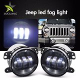 4 Inch 30W Auto CREE Car LED DRL Fog Light with Halo Ring for Jeep Wrangler Driving Light
