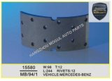 Long Lifetime Brake Lining for Heavy Duty Truck (15580)