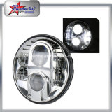 7 Inch Round LED Headlight for Jeep Motorcycle 80W High Low Beam