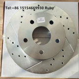 Cross Drilled and Slotted Brake Disc for Toyota Japanese Cars 43512-20530