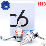 DC 12V ~ 24V LED Lamp H13 All in One C6 LED Headlight H13 High Power LED Headlight H13 36W