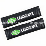 Landrover Car Logo Seat Belt Carbon Covers Shoulder Pads