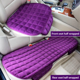 3 PCS/Set Car Seat Cover Cushion Soft Silk Velvet Seat for Front Back Seat Chair Winter Warm Seat Covers S/M/L with Pocket
